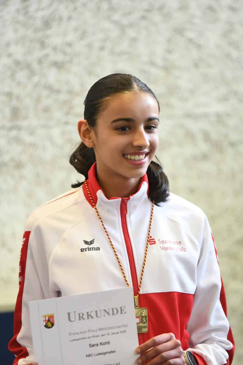 Siegerin über 300 m: Sara Kohli