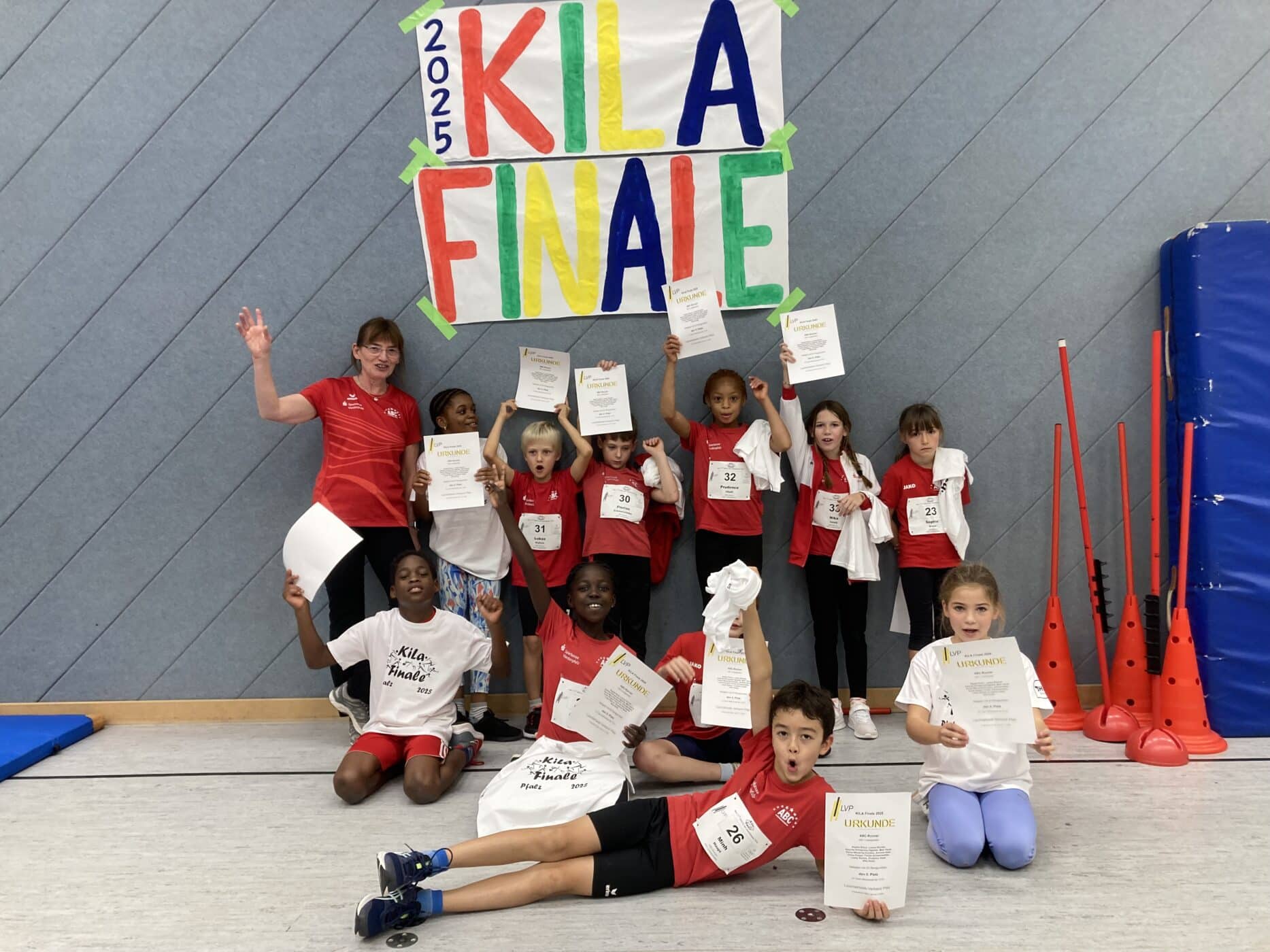 Kila - U10 nach der Siegerehrung